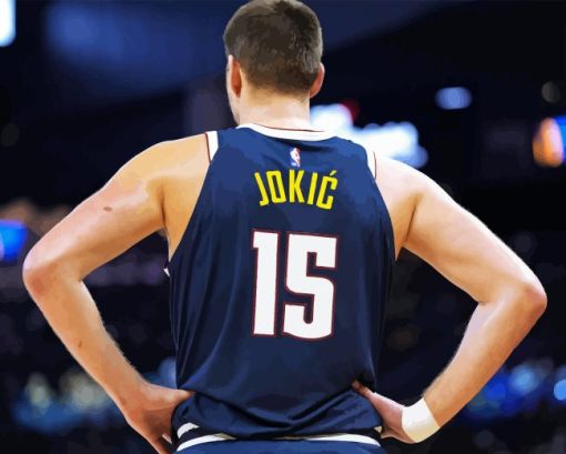 The Player Nikola Jokic Diamond Painting