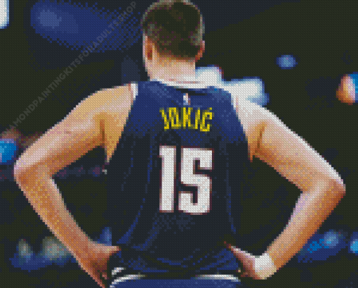 The Player Nikola Jokic Diamond Painting