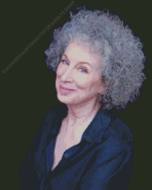 The Poet Margaret Atwood Diamond Painting