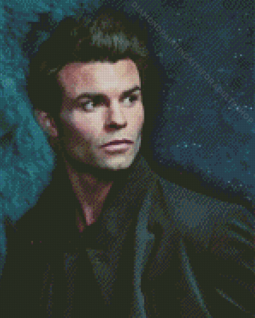 The Vampire Diaries Elijah Mikaelson Diamond Painting