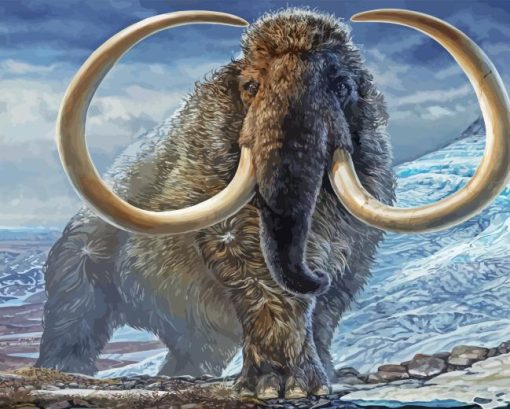 The Woolly Mammoth Diamond Painting