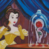 The Rose From Beauty And The Beast Diamond Painting