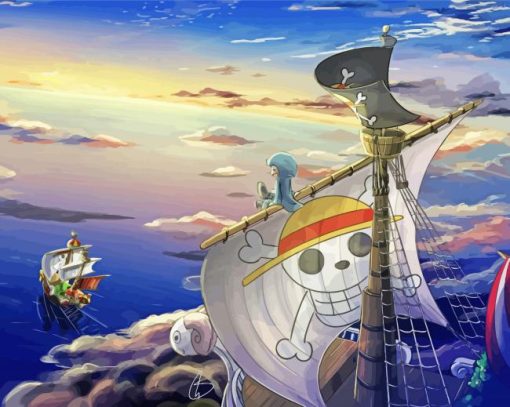 Thousand Sunny Ship Diamond Painting