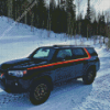 Toyota 4Runner in Snow Diamond Painting