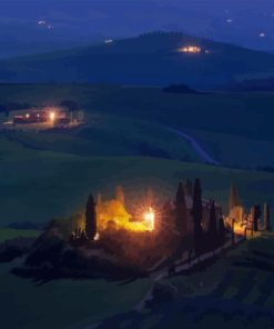 Tuscany Night Diamond Painting