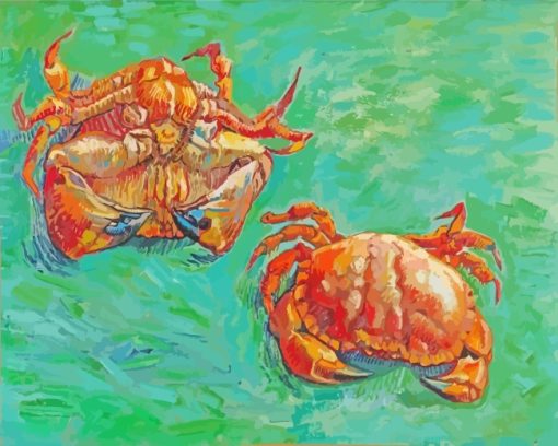 Two Crabs Art Diamond Painting