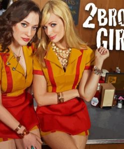 Two Broke Girls Diamond Painting