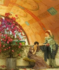 Unconscious Rivals By Alma Tadema Diamond Painting