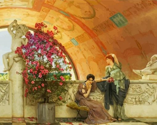 Unconscious Rivals By Alma Tadema Diamond Painting