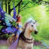 Unicorn In The Forest Diamond Painting