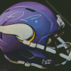 Vikings Football Team Helmet Diamond Painting