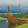 Vikings Longboat Diamond Painting