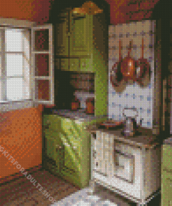 Vintage Kitchen Diamond Painting