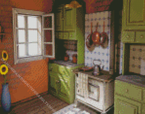 Vintage Kitchen Diamond Painting