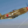 WWII Fighter Plane Diamond Painting