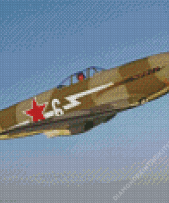 WWII Fighter Plane Diamond Painting