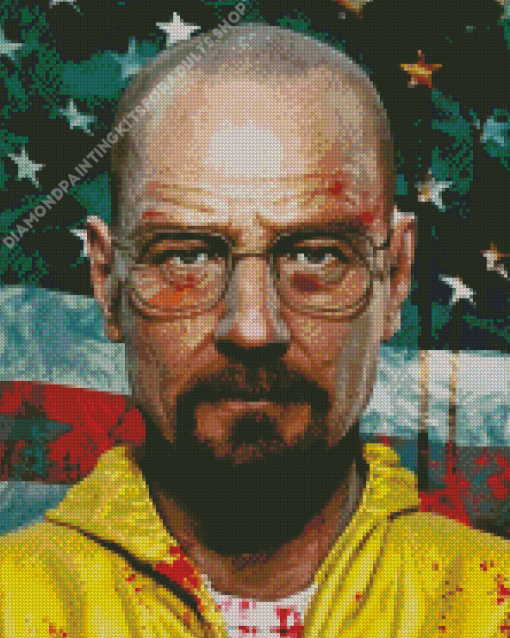 Walter White Breaking Bad Diamond Painting