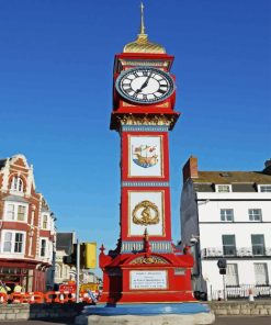 Weymouth Tower Clock Diamond Painting