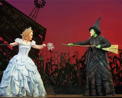 Wicked Play Scene Diamond Painting