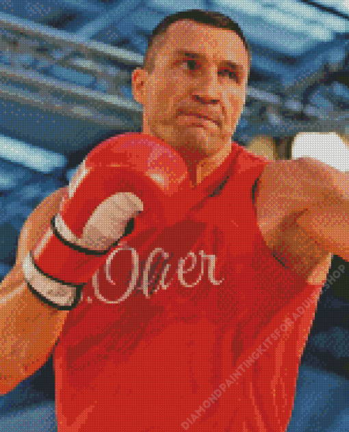 Wladimir Klitschko Ukrainian Boxer Diamond Painting