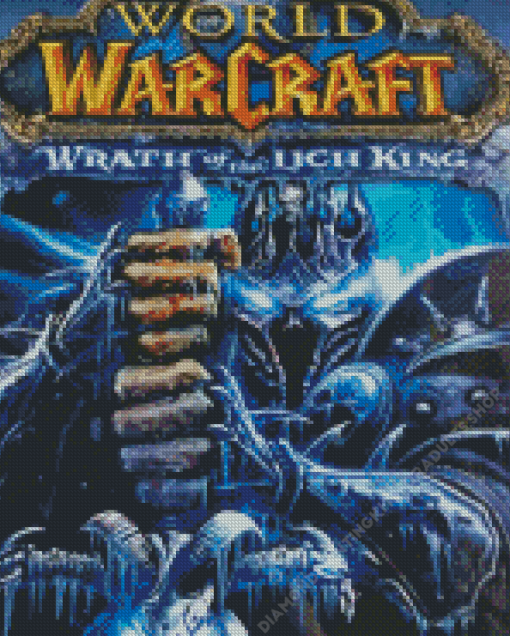 World Of Warcraft Lich King Game Diamond Painting