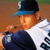 Young Alex Rodriguez Diamond Painting