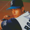 Young Alex Rodriguez Diamond Painting