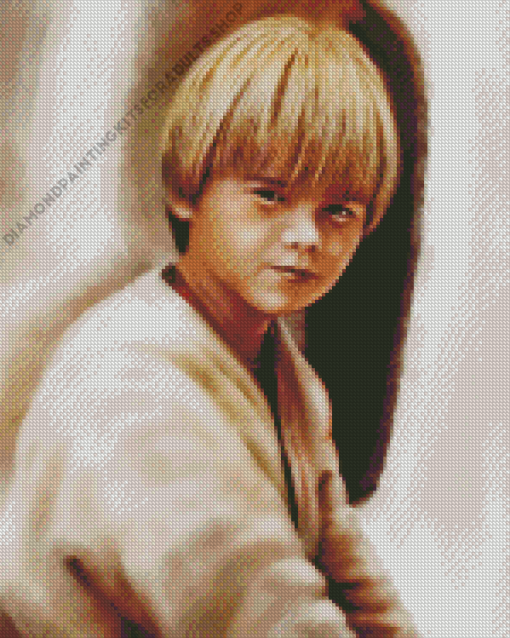 Young Anakin Skywalker Art Diamond Painting