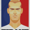 Zinedine Zidane Poster Diamond Painting