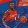 Zion Williamson Poster Diamond Painting