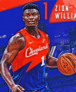 Zion Williamson Poster Diamond Painting