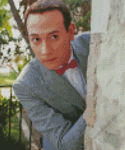 Actor Pee Wee Herman Diamond Painting