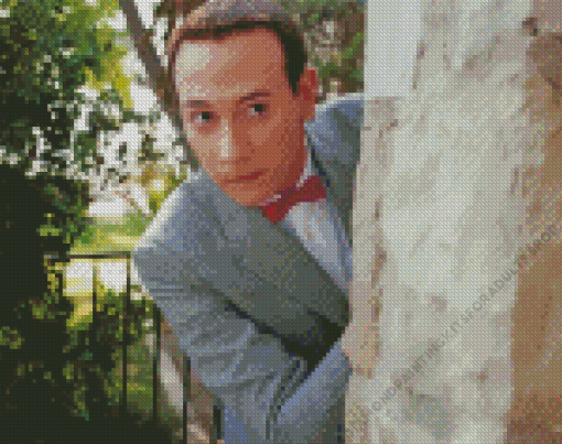 Actor Pee Wee Herman Diamond Painting