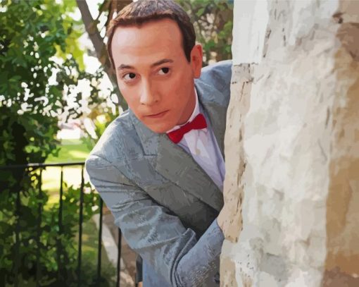 Actor Pee Wee Herman Diamond Painting