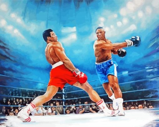 Aesthetic Ali And Frazier Diamond Painting