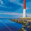 Aesthetic Barnegat Lighthouse Diamond Painting