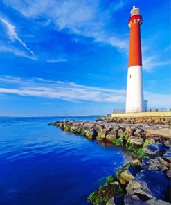 Aesthetic Barnegat Lighthouse Diamond Painting