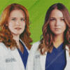 Aesthetic Grey Anatomy Diamond Painting