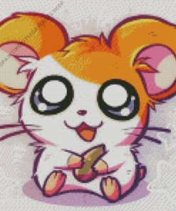 Aesthetic Hamtaro Diamond Painting