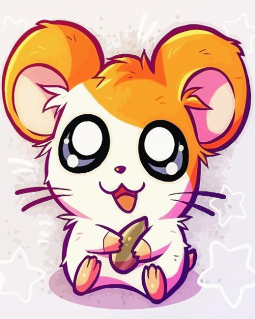 Aesthetic Hamtaro Diamond Painting