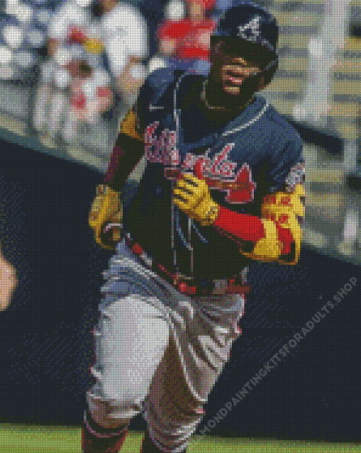 Aesthetic Ronald Acuna Jr Diamond Painting