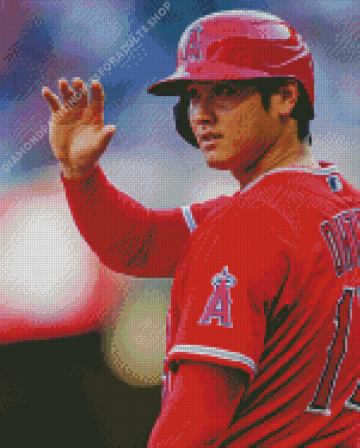 Aesthetic Shohei Ohtani Diamond Painting