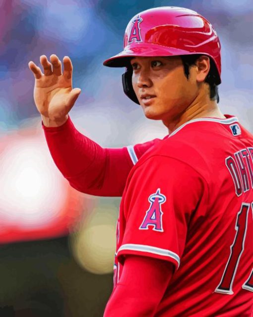 Aesthetic Shohei Ohtani Diamond Painting