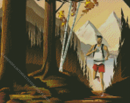 Aesthetic Trail Runner Diamond Painting