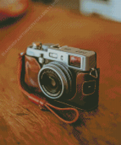 Aesthetic Vintage Camera Diamond Painting