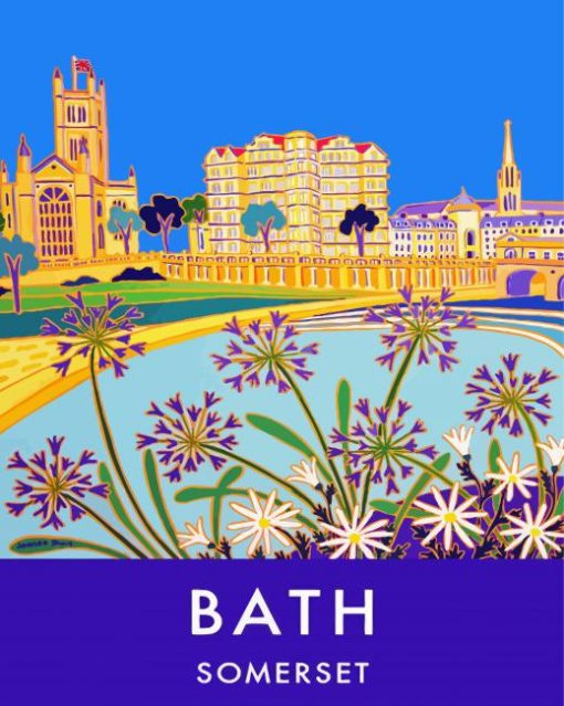 Aesthetic Bath City Diamond Painting