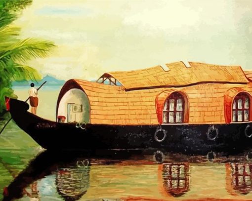 Aesthetic Boat Diamond Painting