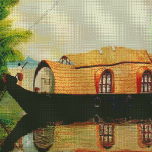 Aesthetic Boat Diamond Painting