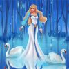 Aesthetic Swan Princess Diamond Painting