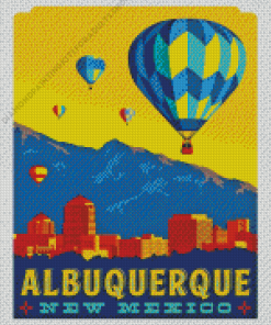 Albuquerque Poster Diamond Painting